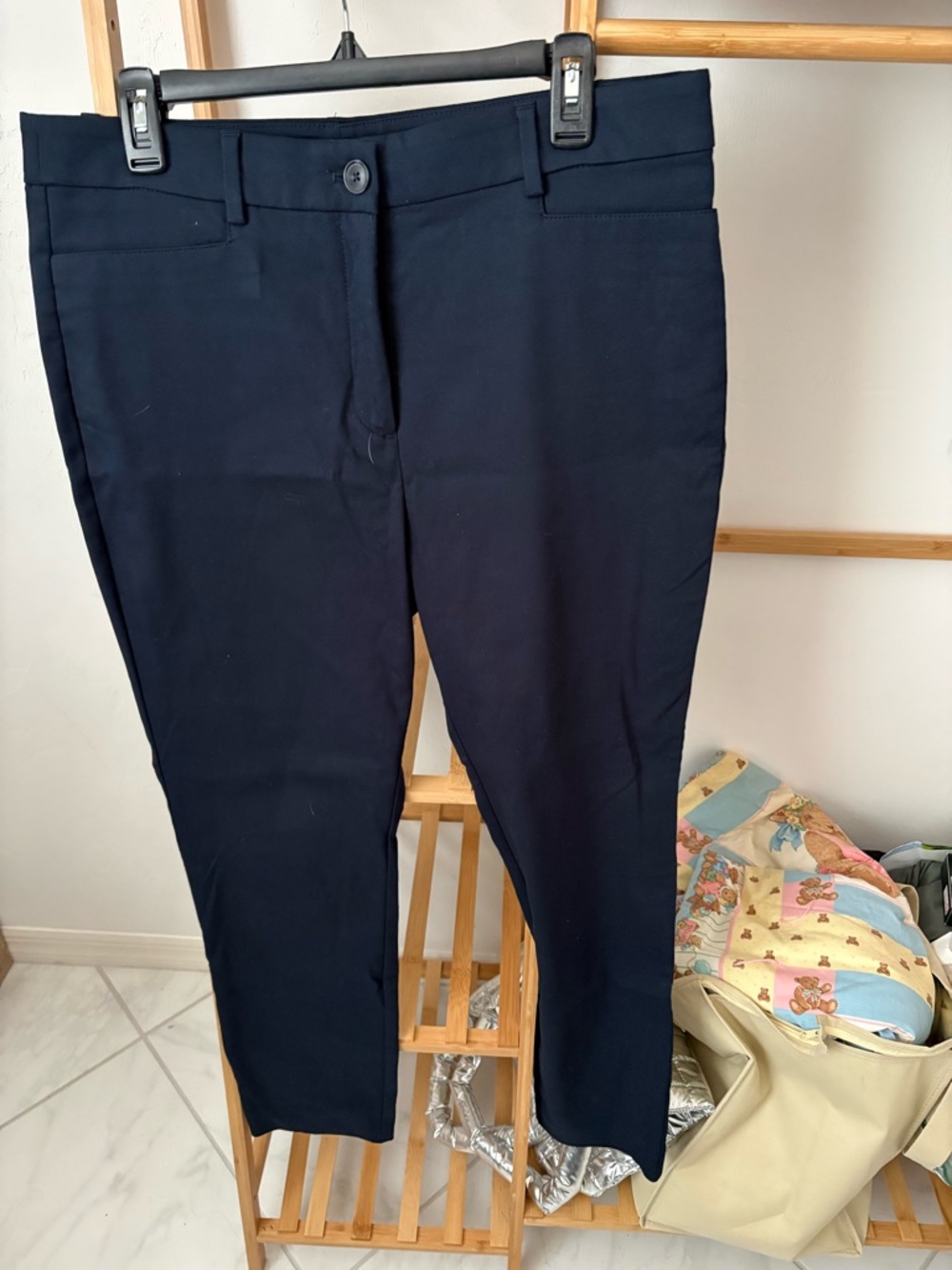 LOFT Navy Skinny Pants